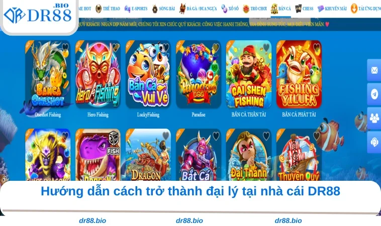 Đại Lý DR88 3 Hướng dẫn cách trở thành đại lý tại nhà cái DR88